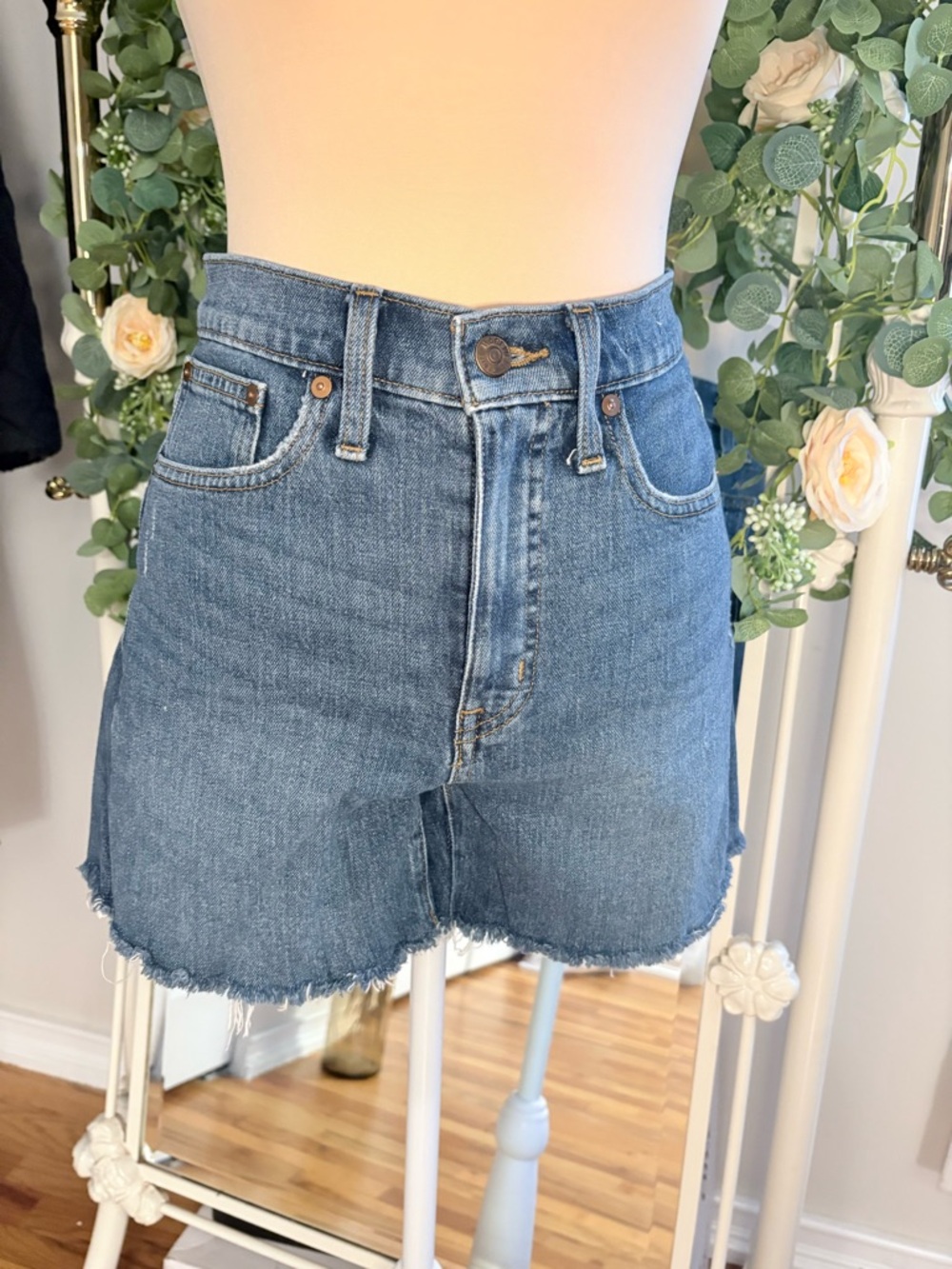Madewell Classic Blue Jean Shorts